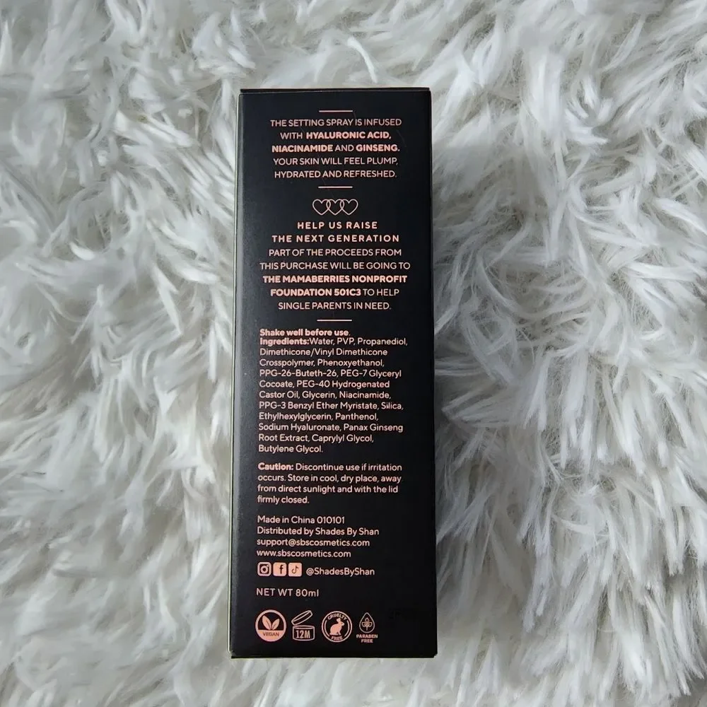 Shades By Shan The Setting Spray
